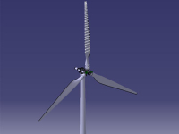 风机系统模型图
